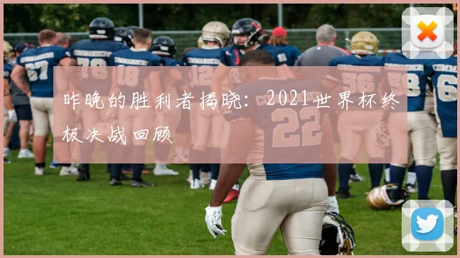 昨晚的胜利者揭晓:2021世界杯终极决战回顾