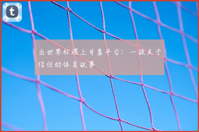 当世界杯遇上可靠平台：一段关于信任的体育故事